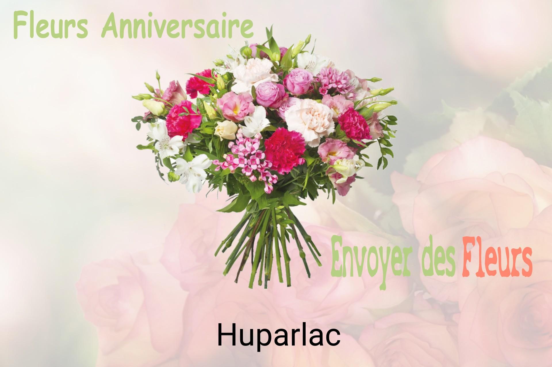 Bouquet de fleurs d’anniversaire livré à Huparlac