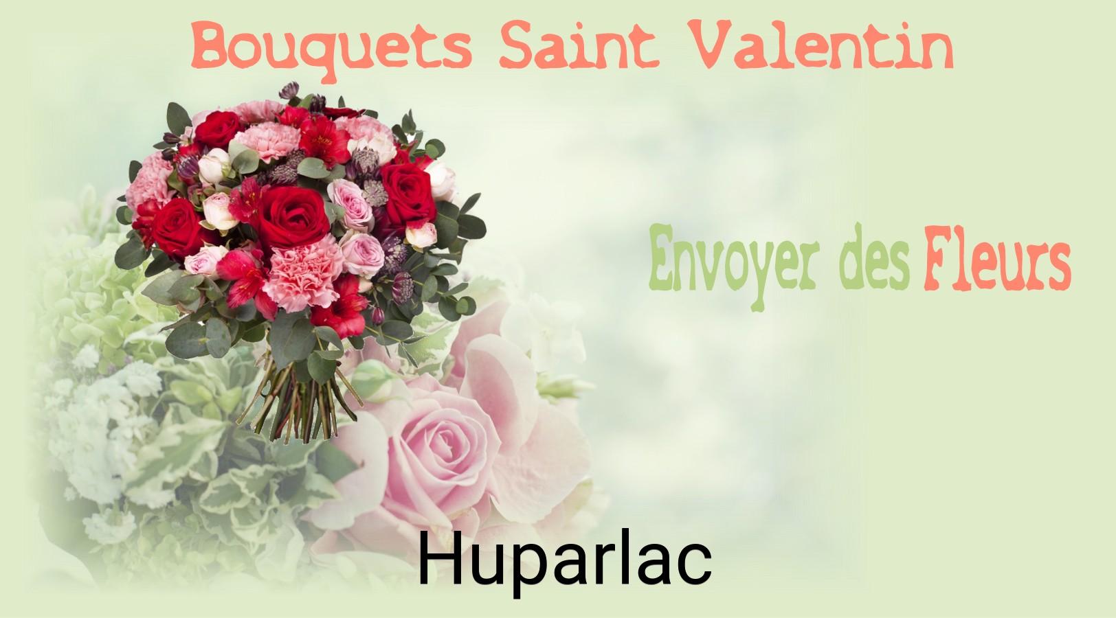 Roses de Saint-Valentin livrées à Huparlac